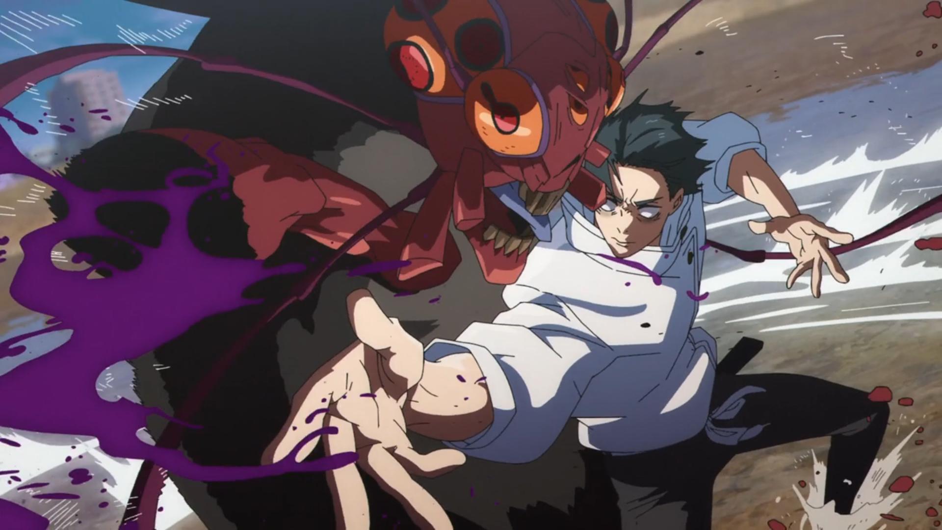 乙骨憂太 VS 黒沐死(ゴキブリ呪霊)｜呪術廻戦 第59話「仙台結界」